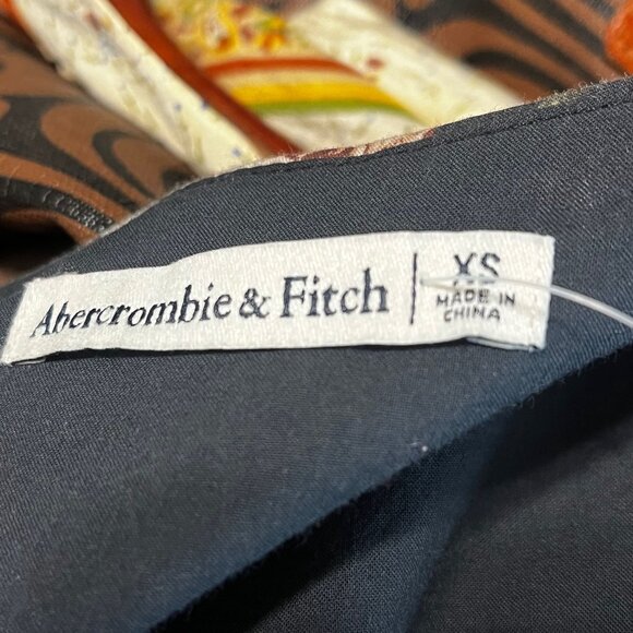 ABERCROMBIE & FITCH Square Neck Floral Blouse Balloon Sleeve Size XS - Picture 6 of 10